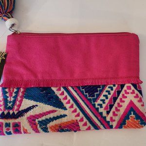 Beautiful Easy size pouch, hand bag, clutch, makeup bag